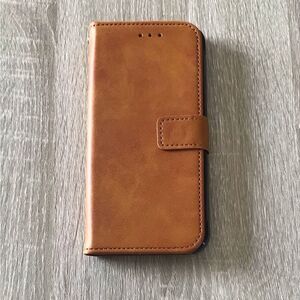 Folio Style Wallet Phone Case With Leather Design